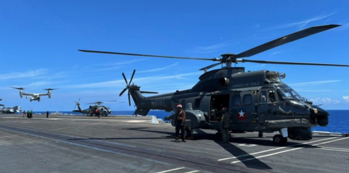 Los 30 años de la Armada de Chile en Rimpac