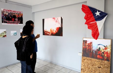 Exposición sobre campamentos de Antofagasta