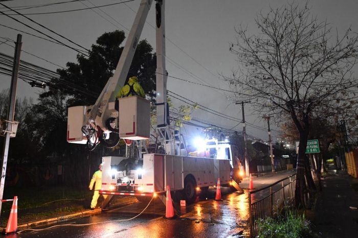 Enel Distribución informa actualización del estado del servicio eléctrico en su zona de concesión
