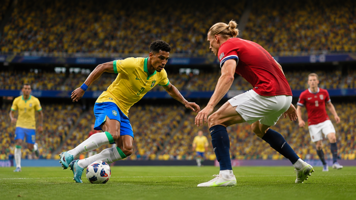Pronóstico y apuestas Brasil vs. Noruega: Cuánto Paga el Partido por Octavos de Final del Mundial