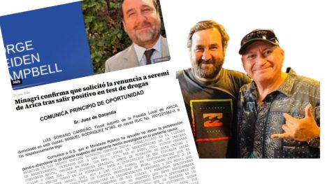 Antecedente por cocaína complica a jefe de Presupuesto del Gore