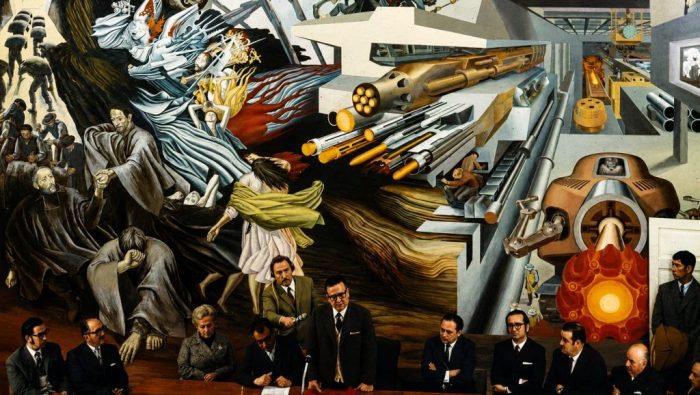 Tras 50 años oculto, revive mural que la dictadura buscó tapar en Chillán bajo 19 capas de pintura