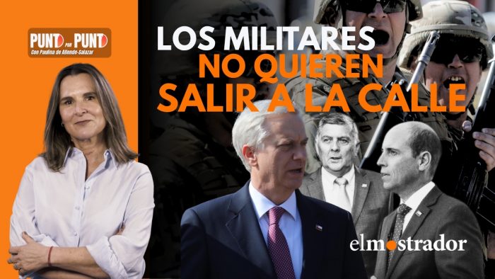 Los militares no quieren salir a la calle: explican por qué