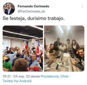 Cerimedo y la trama para instalar el rechazo y destruir a Evelyn