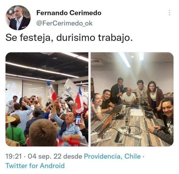Cerimedo y la trama para instalar el rechazo y destruir a Evelyn