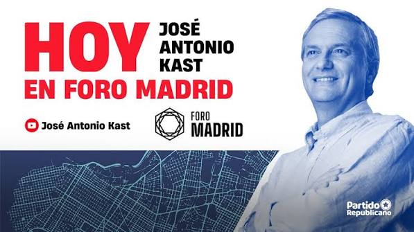 Presidente Kast: vaya al Foro Madrid a reunirse con sus amigos