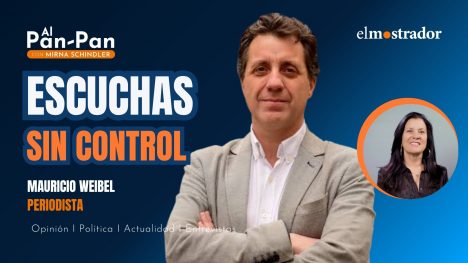 Weibel alerta por "pinchazos" sin orden judicial: “El poder sin control atenta contra la democracia”