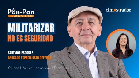 Santiago Escobar, experto en Defensa: “Cerrar barrios y concentrar autoridad no tiene efecto”