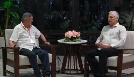 “Históricas relaciones”: la cita de Carmona con Díaz-Canel que refuerza vínculos del PC con Cuba