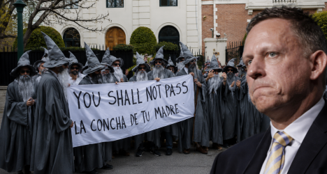Gandalf contra Peter Thiel: el “No pasarás” que recibió el dueño de Palantir en Buenos Aires