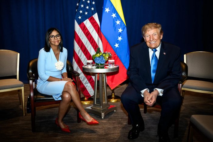 Trump y Delcy Rodríguez sellan nuevo entendimiento mientras Machado queda fuera del tablero