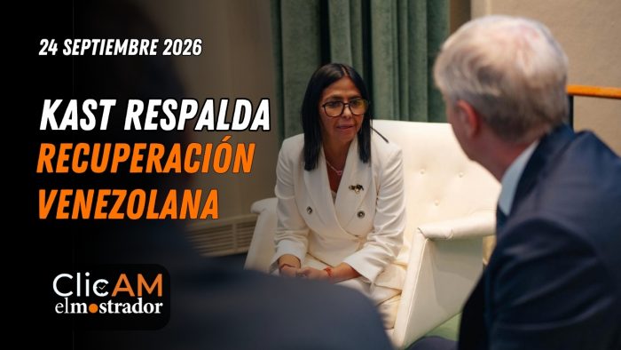 Presidente Kast respalda recuperación de Venezuela y Delcy anuncia elecciones sin fecha