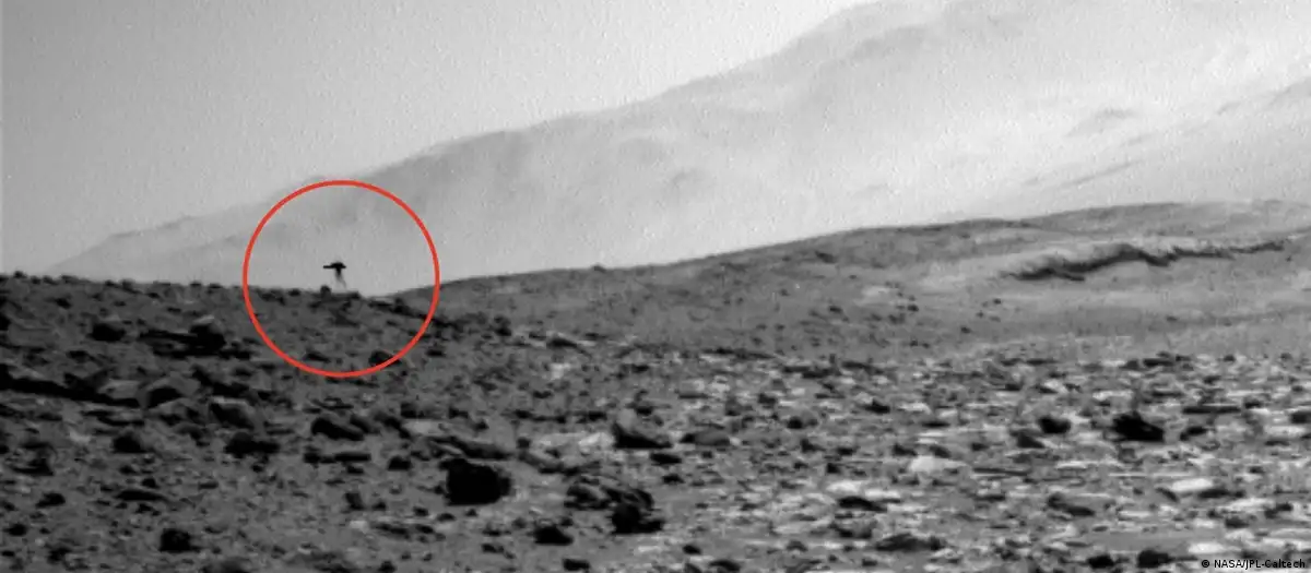 NASA capta una misteriosa "medusa" en la superficie de Marte
