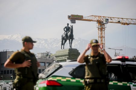 Plaza Baquedano: aquí no ha pasado nada
