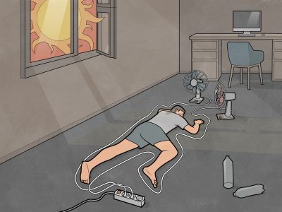 Llega a Chile Anton Gudim, el artista ruso que dibuja el absurdo de la vida cotidiana