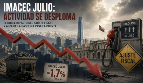 Chile coquetea con recesión: el cuarto trimestre tendrá que venir al rescate