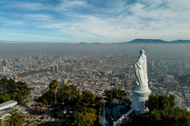 Poduje anuncia medidas para ciclistas que visiten el cerro San Cristóbal de Santiago