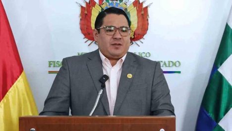 EE.UU. acusa al fiscal general de Bolivia de tener vínculos con el narcotráfico