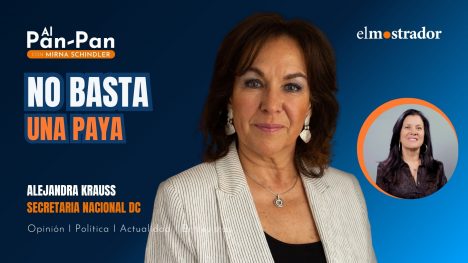 Alejandra Krauss: "No puede ser que el costo de la falta de crecimiento lo paguen las familias"