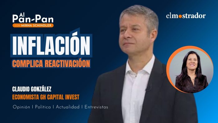 Claudio González de GH Capital Invest y el impacto de las cifras económicas: "No son buenas"
