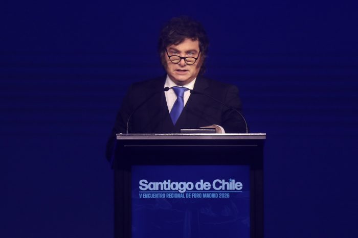 Milei abre el Foro Madrid con una ofensiva ideológica: “La batalla global entre el bien y el mal”