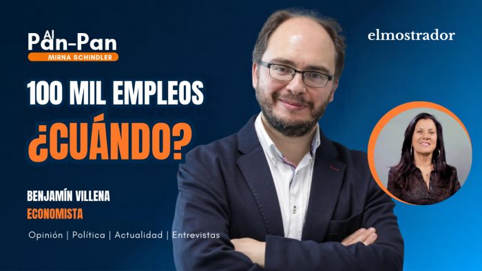 Villena y Plan Chile Despega: “Un número más o menos realista” es bajar un punto desempleo en 2027