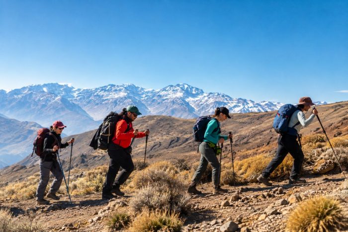 Día Mundial del Turismo: trekking, aves rapaces y actividades al aire libre en Santiago