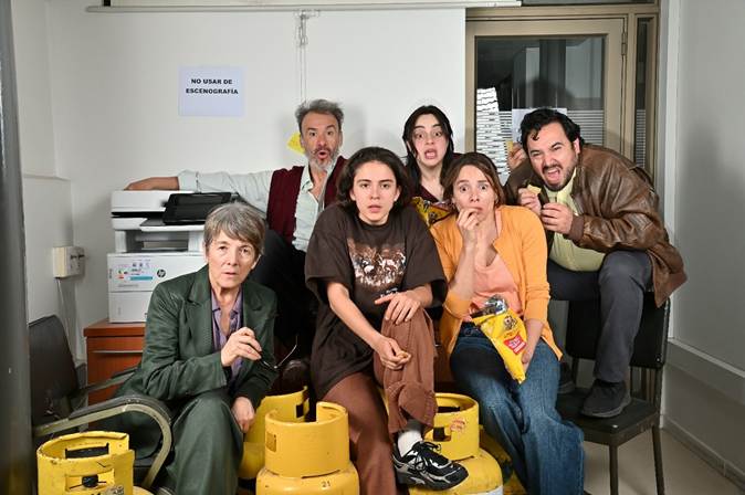 Actriz Paulina García en “Un enemigo del pueblo” en Teatro Finis Terrae