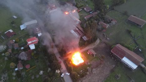 Las inéditas imágenes de dron que fueron clave en condena del Caso Grollmus