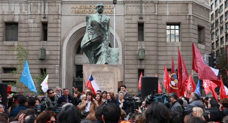 Marchas, homenajes e incidentes marcaron la conmemoración del 11 de septiembre