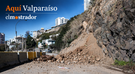 Los siete sectores de alto riesgo de remociones en masa en la Región de Valparaíso