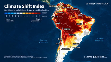 El calor extremo se intensifica en Sudamérica: Chile enfrenta otra cara de El Niño