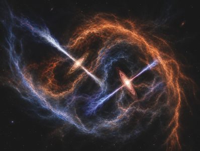 La danza nupcial de estrellas masivas: astrónomo chileno participa de histórico hallazgo