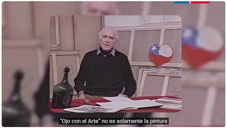 Microdocumental “Homenaje a la Trayectoria” de Nemesio Antúnez