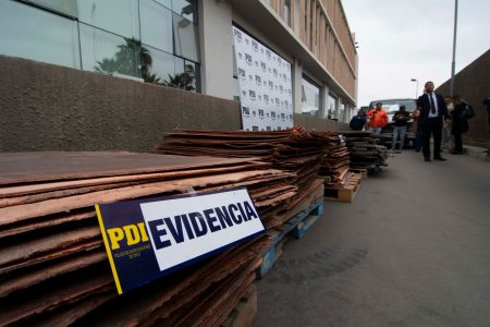 Operación Veta Roja: más de 40 detenidos por robo de cobre en O’Higgins y allanamientos en Codelco