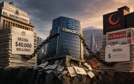 Consorcio emerge como poder clave de los dos grandes grupos de medios de Chile