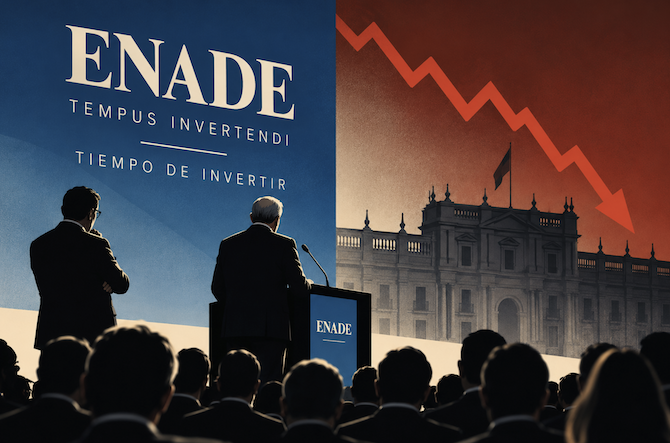 Kast y Quiroz van a la Enade con La Moneda contra las cuerdas y la luna de miel terminada