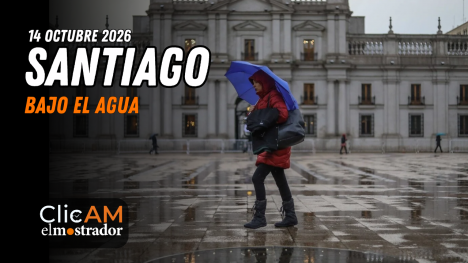 Tormenta en Santiago, caso Muñeca Bielorrusa y anuncios económicos del Gobierno