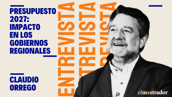 Claudio Orrego: “Es contradictorio que el Gobierno hable de generar empleo y nos baje presupuesto”