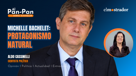 Aldo Cassinelli: Bachelet “es el liderazgo que logra aglutinar” a la izquierda y centroizquierda