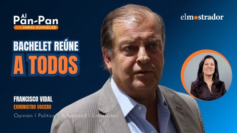 Francisco Vidal y el regreso de Bachelet: “La derecha anda con colitis”