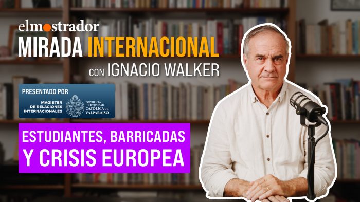 Estudiantes, barricadas y crisis europea