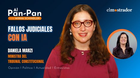 Ministra del TC, Daniela Marzi, plantea la transparencia como regla para el uso de IA en la justicia