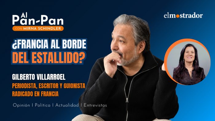 Gilberto Villarroel y la "cólera" por protestas en Francia: “Se ha encarecido el costo de la vida”