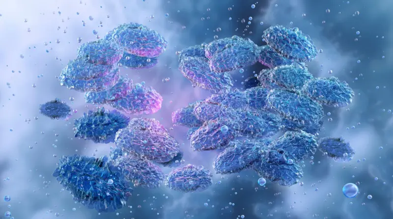 Una ilustración de la bacteria que provoca la peste en los seres humanos.