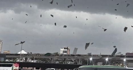 Hay registros desde el siglo XIX: Tornado de Estación Central no es el primero que azota a Santiago