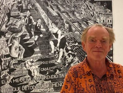 Muere "Loro Coirón" reconocido artista francés que retrató Valparaíso